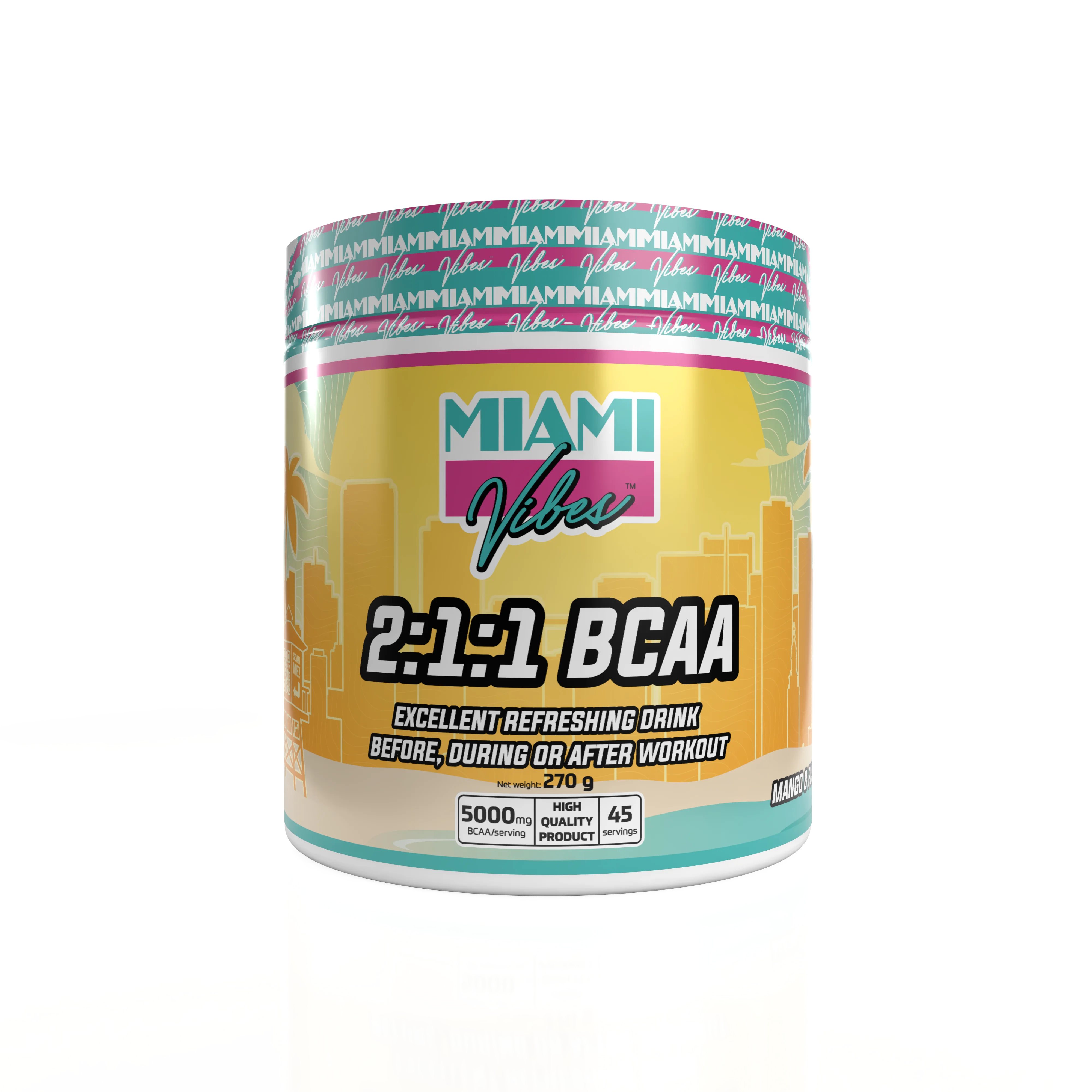 Nutricon24 | MIAMI VIBES – BCAA 2:1:1 POWDER