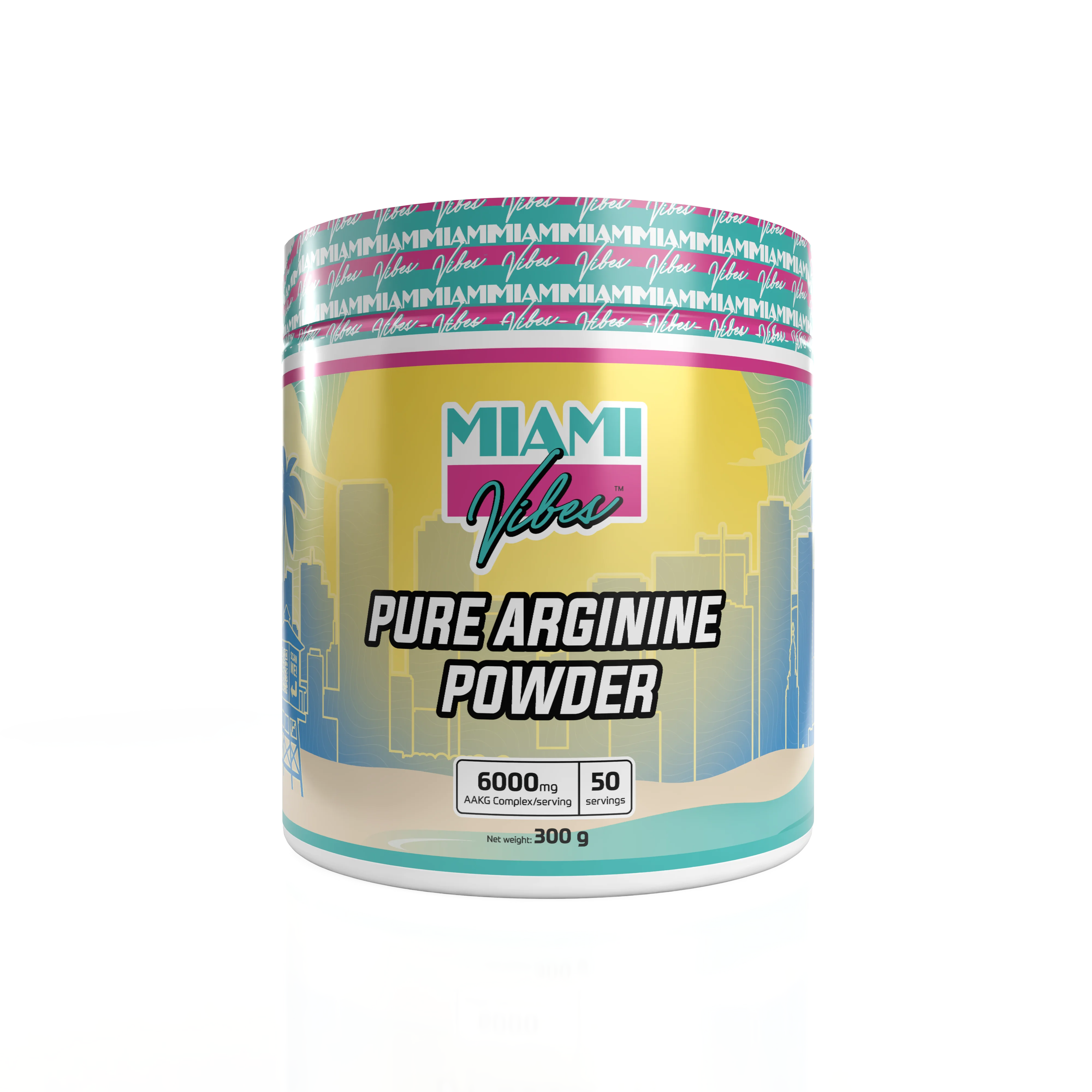 Nutricon24 | MIAMI VIBES – PURE ARGININE POWDER