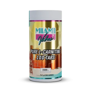 Nutricon24 | MIAMI VIBES – PURE L-CARNITINE 1100 MG TABLETS