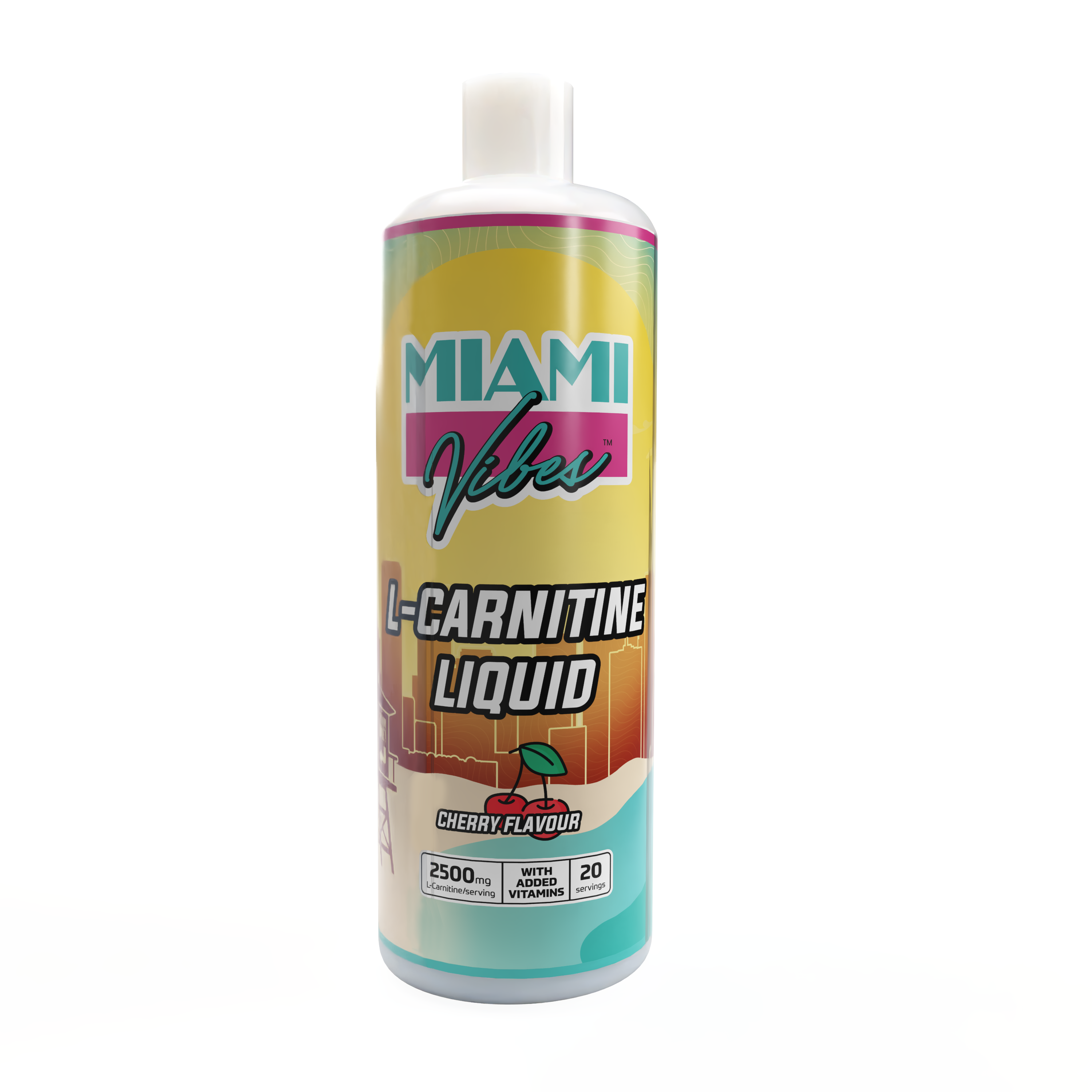 nutricon | MIAMI VIBES – L-CARNITINE LIQUID TROPICAL FRUITS 500ML