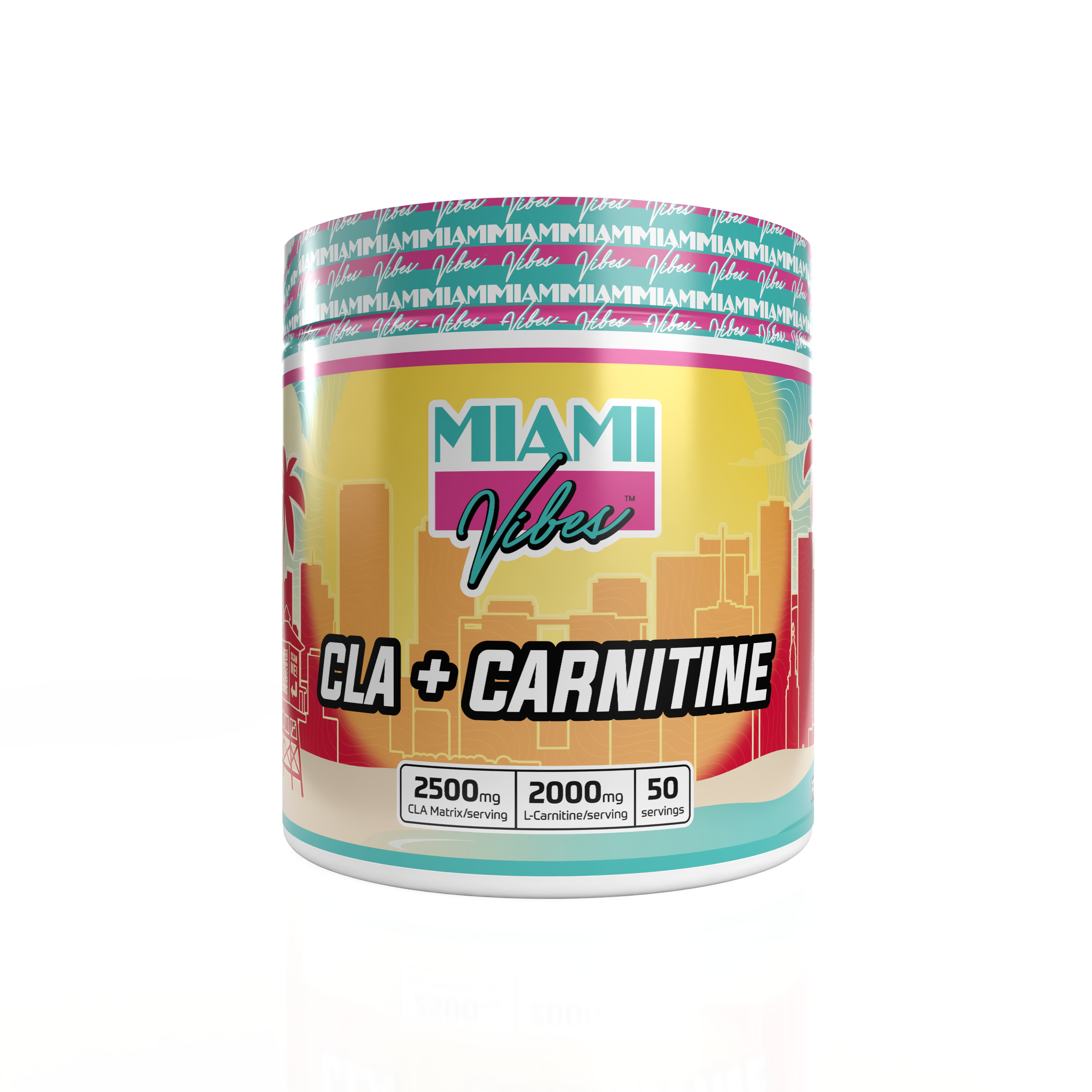 nutricon | MIAMI VIBES – L-CARNITINE LIQUID TROPICAL FRUITS 500ML