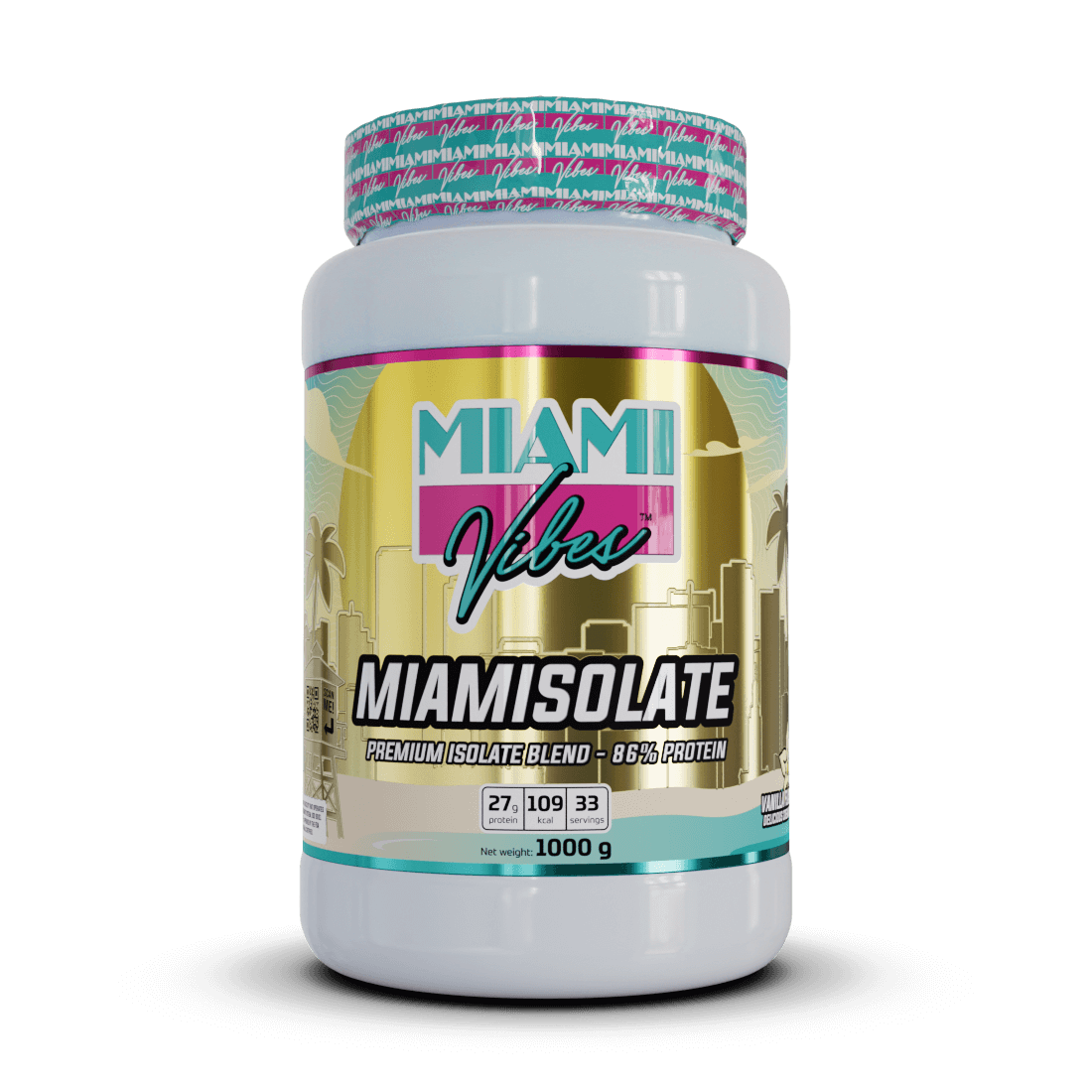 MIAMI VIBES MIAMISOLATE 1000g / 2000g / 4500g - Nutricon24