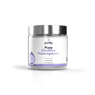 PURE CREATINE MONOHYDRATE UNFLAVOURED 300g